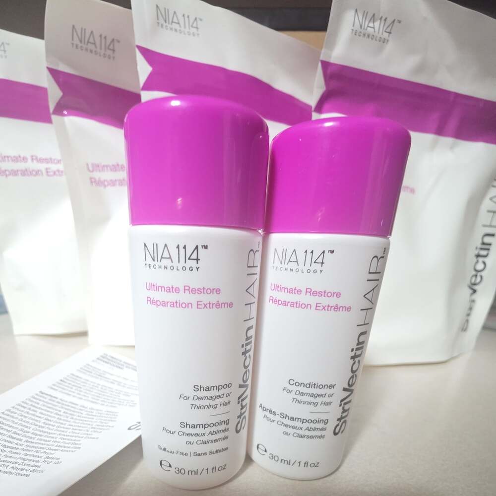 Bundle StriVectin Hair Restore Shampoo and Conditioner Duo Set - 4 Set Bundle